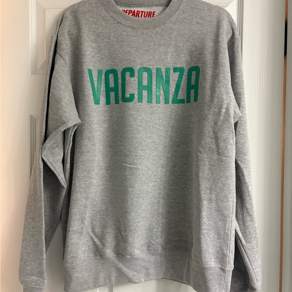 DEPARTURE - Vacanza Gray Sweater